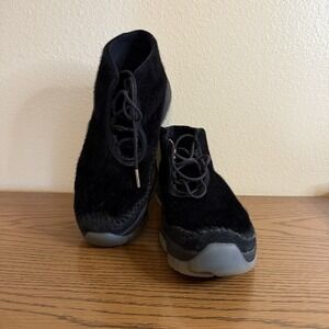 Nike Air Jordan Women's 9.5 Future 'night Maroon' Trainers Black Fur Ar0726-006